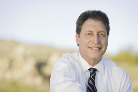 Portrait of businessman. Photographe : PT Images