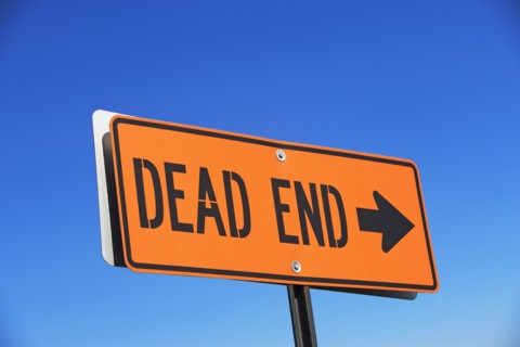 Dead end sign. Photographe : fotog