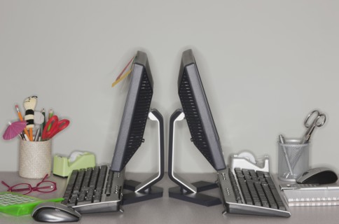 Office workstations.