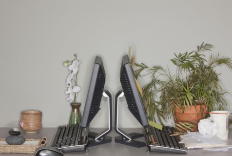 Office workstations.
