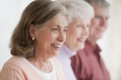 Portrait of senior adults.