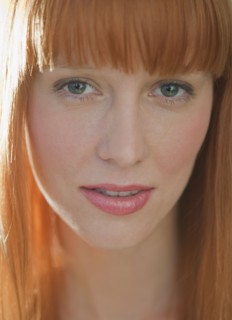 Close up of woman.