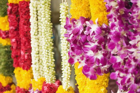 Colliers de fleurs