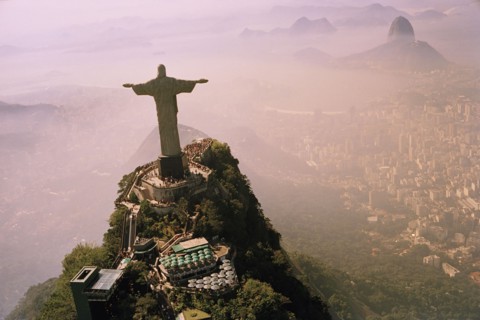 Christ The Redeemer statue, Rio de Janeiro, Brazil, . Photographe : David Engelhardt