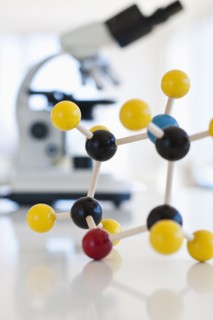 Molecule model.