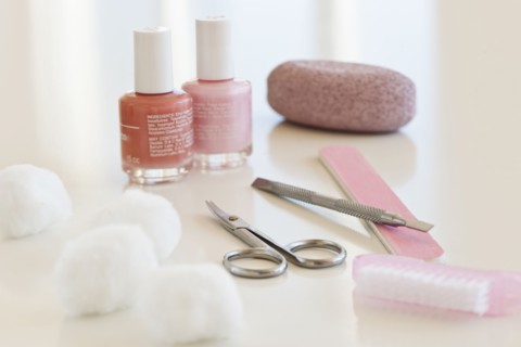 Pedicure accessories.
