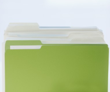 Row of files. Photographe : Jamie Grill