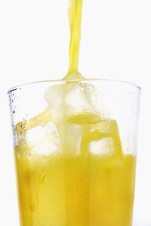 Glass of orange juice. Photographe : Joe Clark