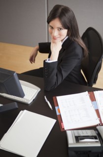 Portrait of Businesswoman at work.