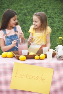 A lemonade stand.