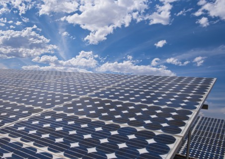 Solar panels.
