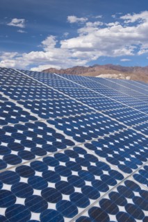 Solar panels.