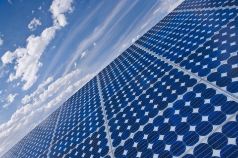 Solar panels.