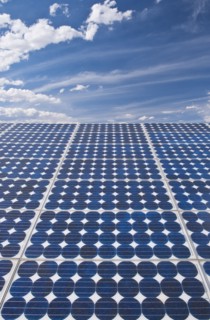 Solar panels.