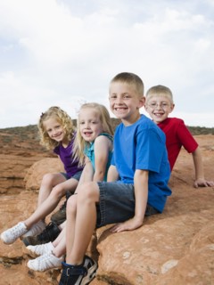 Kids at Red Rock