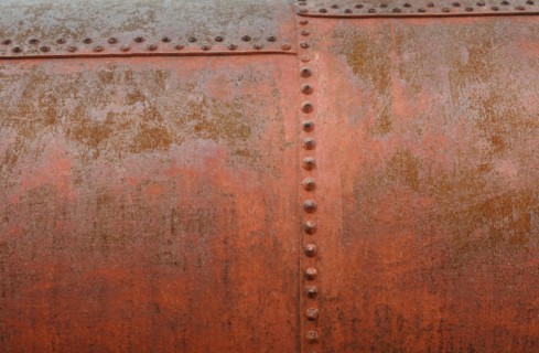 A metal surface.