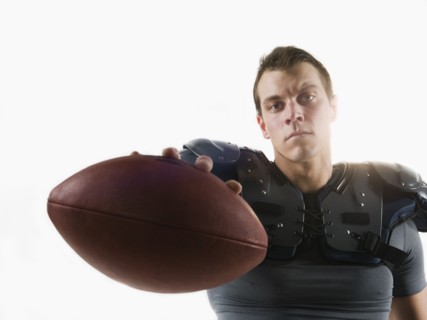 A football player