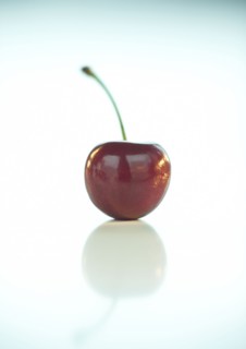 A cherry.