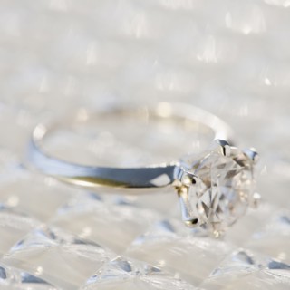 An engagement ring