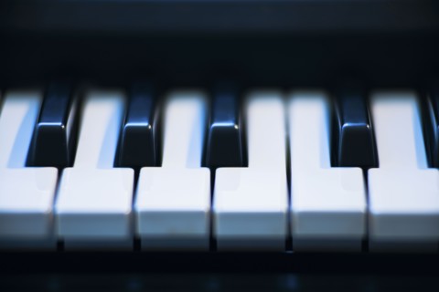Piano keys.