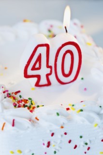 Birthday for forty years old.