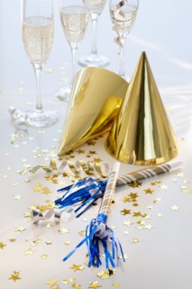 Birthday party items.