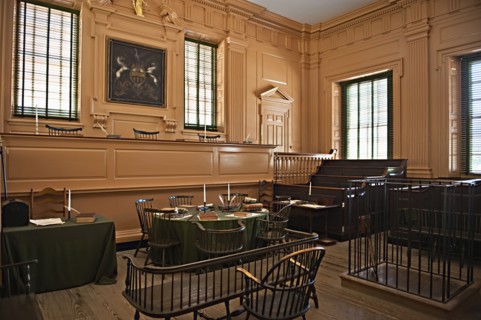 Independence Hall Court Room.
