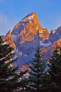 Scenic view of mountains.