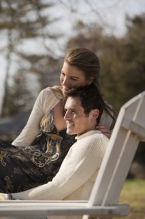 Couple relaxing