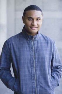 Young man looking at camera