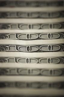 One hundred dollar bills