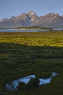 Scenic view of mountains