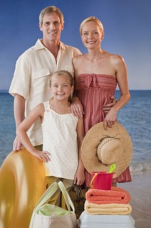 Family on vacation.