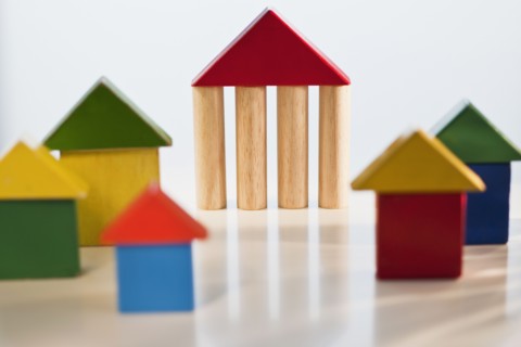 Symbolic houses.