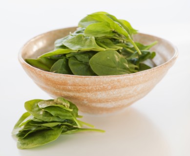 Baby spinach.