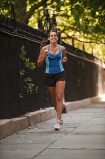 Woman jogging