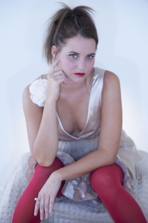 Woman in fancy dress