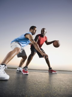 Basketball players