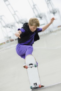 Skateboarding