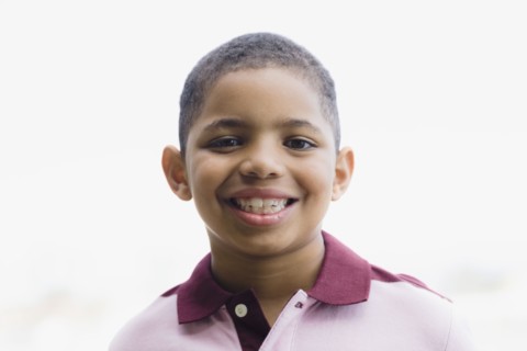 Portrait of young boy