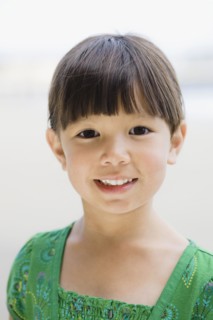 Portrait of young girl