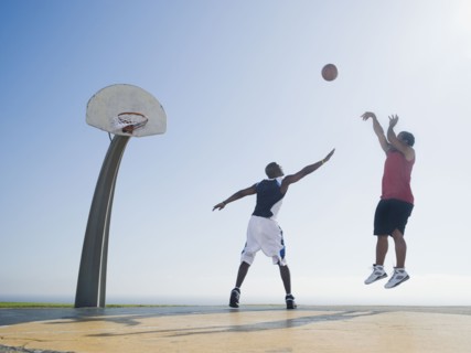 Basketball players