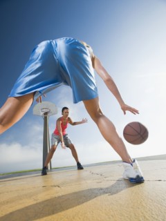 Basketball players