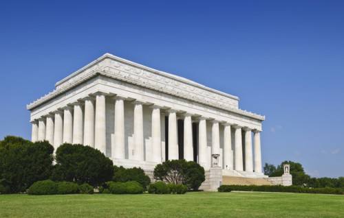 Lincoln Memorial.