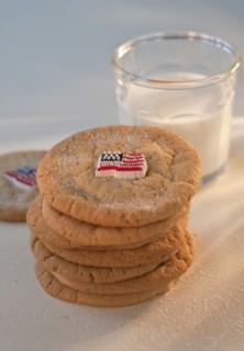 Cookies and milk.