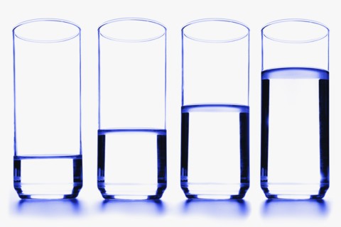 Glasses of water