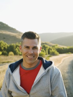 Man jogging