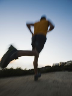 Man jogging