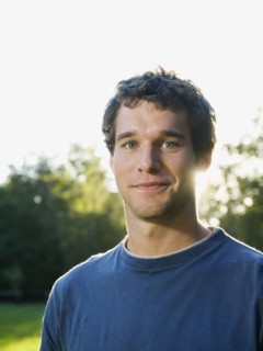 Portrait of man