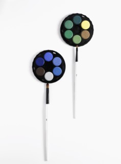 Paint and brushes